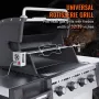 Universal Grill Rotisserie Kit BBQ Roaster 32 "/39" Spit Rod