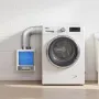 3-in-1 Indoor Dryer Vent Kit,Premium ABS Material with Water Drawer Fits 99 mm Exhaust Port, Smart Overheating Reminder Exhaust 