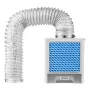 3-in-1 Indoor Dryer Vent Kit,Premium ABS Material with Water Drawer Fits 99 mm Exhaust Port, Smart Overheating Reminder Exhaust 