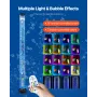 Bubble Tube Lampe 16 Farve 150 cm Sensorisk akvarielampe til