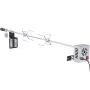 Universal Grill Rotisserie Kit BBQ Roaster 32 "/39" Spit Rod