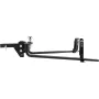 Weight Distribution Hitch, 1,000 lbs Weight Distributing Hitches Kit with Sway Control for Trailer, 2-In Solid Steel Shank, 2-5/