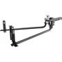VEVOR Weight Distribution Hitch, 1,000 lbs Weight Distributing Hitches Kit with Sway Control for Trailer, 2-In Solid Steel Shank