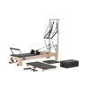 Pilates Reformer Wood Pilates Machine Home Gym Workout Equipment