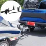 Weight Distribution Hitch, 1,500 lbs Weight Distributing Hitches Kit with Sway Control for Trailer, 2-In Solid Steel Shank, 2-5/
