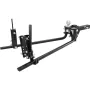 Weight Distribution Hitch, 1,500 lbs Weight Distributing Hitches Kit with Sway Control for Trailer, 2-In Solid Steel Shank, 2-5/