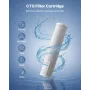 VEVOR Whole House Water Filter Replacement Cartridge, 4.5"x20"(11x51cm) CTO Carbon Block, Replacement Filter for Whole Home Wate