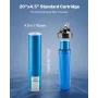 VEVOR Whole House Water Filter Replacement Cartridge, 4.5"x20"(11x51cm) Iron & Manganese Reducing Replacement Filter for Whole H