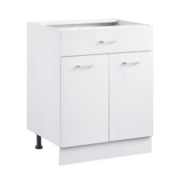 Shaker Base Cabinet 24 "W X 19" D X 32 "H Klar til at samles med skuffe