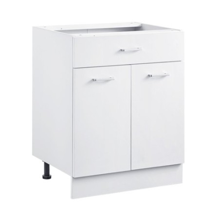 Shaker Base Cabinet 24 "W X 19" D X 32 "H Klar til at samles med skuffe