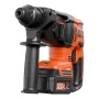 VEVOR 20V Brushless Cordless Hammer Drill, Lithium-Ion 1 Inch Rotary Hammer Driver, SDS-Plus Electric Lightweight Power Tool Kit