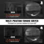 1 Inch Air Impact Wrench, Up to 5175 ft-lbs Beast Reverse Torque Output Pneumatic Impact Gun w/ 8 Inch Extended Anvil for Repair