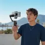 VEVOR Gimbal Stabilizer for Smartphone, 3-Axis Stabilization, AI-Powered Phone Gimbal for Android iPhone with Fill Light, Tripod