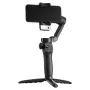 VEVOR Gimbal Stabilizer for Smartphone, 3-Axis Stabilization, AI-Powered Phone Gimbal for Android iPhone with Fill Light, Tripod