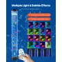 Bubble Tube Lampe 16 Farve 1 m Sensorisk akvarielampe til