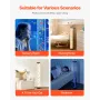 Bubble Tube Lamp 16 Color 1 m Sensory Aquarium Lamp for Relief Calming