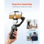 Gimbal Stabilizer for Smartphone, 3-Axis Stabilization, Phone Gimbal for Android & iPhone with Magnetic Fill Light, Face Trackin