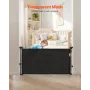 Retractable Baby Gate, 870 mm Tall, Extends up to 1400 mm Wide, Retractable Gate for Kids or Pets, Mesh Material, Easy to Instal