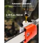 Gas Pole Saw, 33CC 2 Stroke Gas Powered Pole Saws with 35.6 cm Cutting Bar, Cordless Tree Trimmer with 850ml Fuel Tank, 2.2 to 2
