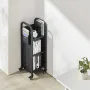 rullende biblioteksbogsvogn, 100 kg Kapacitet, 32 x 35 x 93,5