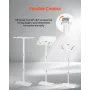 Podium Stand, 1100 mm akryl talerstol, bærbart skrivebord til