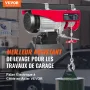 Elektrisk hejse, 2200 lbs løftekapacitet, 1600W 220V Electric
