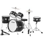 VEVOR Kids Drum Set, 5-Piece 14 in / 355.6 mm Junior Drum Sets, Beginner Drums Set with Adjustable Throne and Two Pairs of Drums