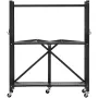 3-lags sammenfoldelig opbevaringshylde, 30W x 13D x 36H tommer