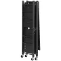 3-lags sammenfoldelig opbevaringshylde, 30W x 13D x 36H tommer