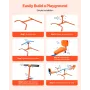 Kids Seesaw, 136 kg Load Capacity, Sit and Spin Teeter Totter with Easy-Grip Handles, Kids Outdoor Playground Equipment, Outside