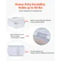 Under Bed Storage with Wheels, 1010 x 510 x 150 mm Underbed Containers, Underbed Shoes Organizer with Lid and Gray Latch, Rollin