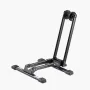 Bike Rack, Fits 508 to 736.6 mm Mountain & Road Bikes, Alloy Steel Rust-Resistant Bike Floor Stand Rack, Foldable Bicycle Stand 