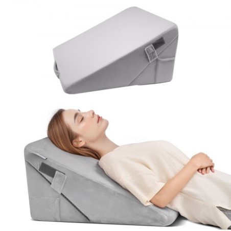 Orthopedic Bed Wedge Pillow Adjustable Washable for Back Leg Neck Sleeping