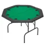 sammenklappeligt pokerbord, 8 spillere 1220 mm sammenklappeligt