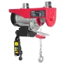 Electric Hoist 2200 lb Electric Winch Wire Rope 1600W 220V Wireless Remote Control Lifting Electric Jack Portable Winch Electric