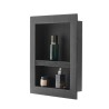 Shower Niche 40.6 x 50.8 x 10.2 cm Recessed Wall Divider Shelf Bathroom