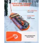 Deer Drag Sled, 185 x 58 cm, 250 kg Heavy Duty Yard Utility