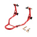 Motorcycle Stand Lift 850 lbs Rear Spoolift Paddock Swingarm Arm Red
