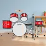 Kids Drum Set, 5-Piece 16 in / 406.4 mm Junior Drum Sets, Beginner Drums Set with Adjustable Throne and Two Pairs of Drumsticks,