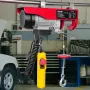 Electric Hoist, 249.5 kg Lifting Capacity, 510W 220V Electric Steel Wire Winch with 427 cm Wired Remote Control, 1219 cm Single 