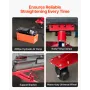 Auto Body Frame Puller Glattejern, 6T Tension Car Body Repair
