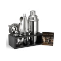 Cocktail Shaker Set 13 pcs bar værktøjer rustfrit stål bartender kit sølv