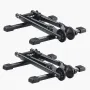 VEVOR Bike Racks 2 Pack, Fits 508 to 736.6 mm Mountain & Road Bikes, Alloy Steel Rust-Resistant Bike Floor Stand Rack, Foldable 
