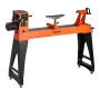 Woodworking Lathe, 1500W / 2 HP, Wood Lathe Machine with 0 to 3200 RPM Variable Speed, 457 x 1020 mm Workbench, Brushless DC Mot