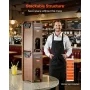 isoleret drikkevaredispenser, 5 Gal/19L server til varme og