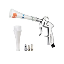 Car Cleaning Gun 6-9.2 Bar High-Pressure Air Blow Gun 2 Nozzles Blast Dust