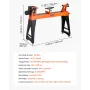 VEVOR Woodworking Lathe, 1100W / 1.5 HP, Wood Lathe Machine with 0 to 3200 RPM Variable Speed, 406 x 1020 mm Workbench, Brushles