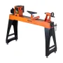 Woodworking Lathe, 1100W / 1.5 HP, Wood Lathe Machine with 0 to 3200 RPM Variable Speed, 406 x 1020 mm Workbench, Brushless DC M