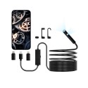 Dual Lens Borescope Endoscope Camera for Android IOS & 5m Snake Cable