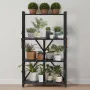 4-etagers sammenfoldelig opbevaringshylde, 26W x 13D x 46H